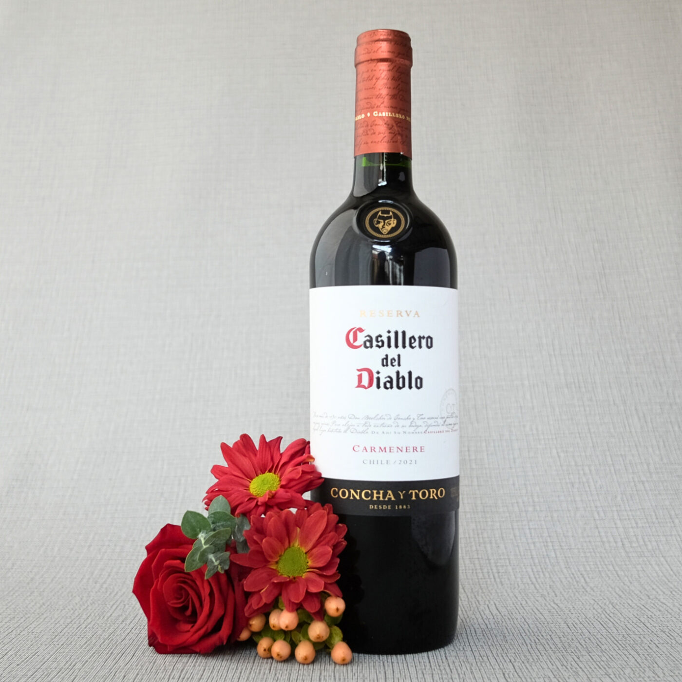 Vino Tinto Carménère Casillero del Diablo Reserva Botella 750ml