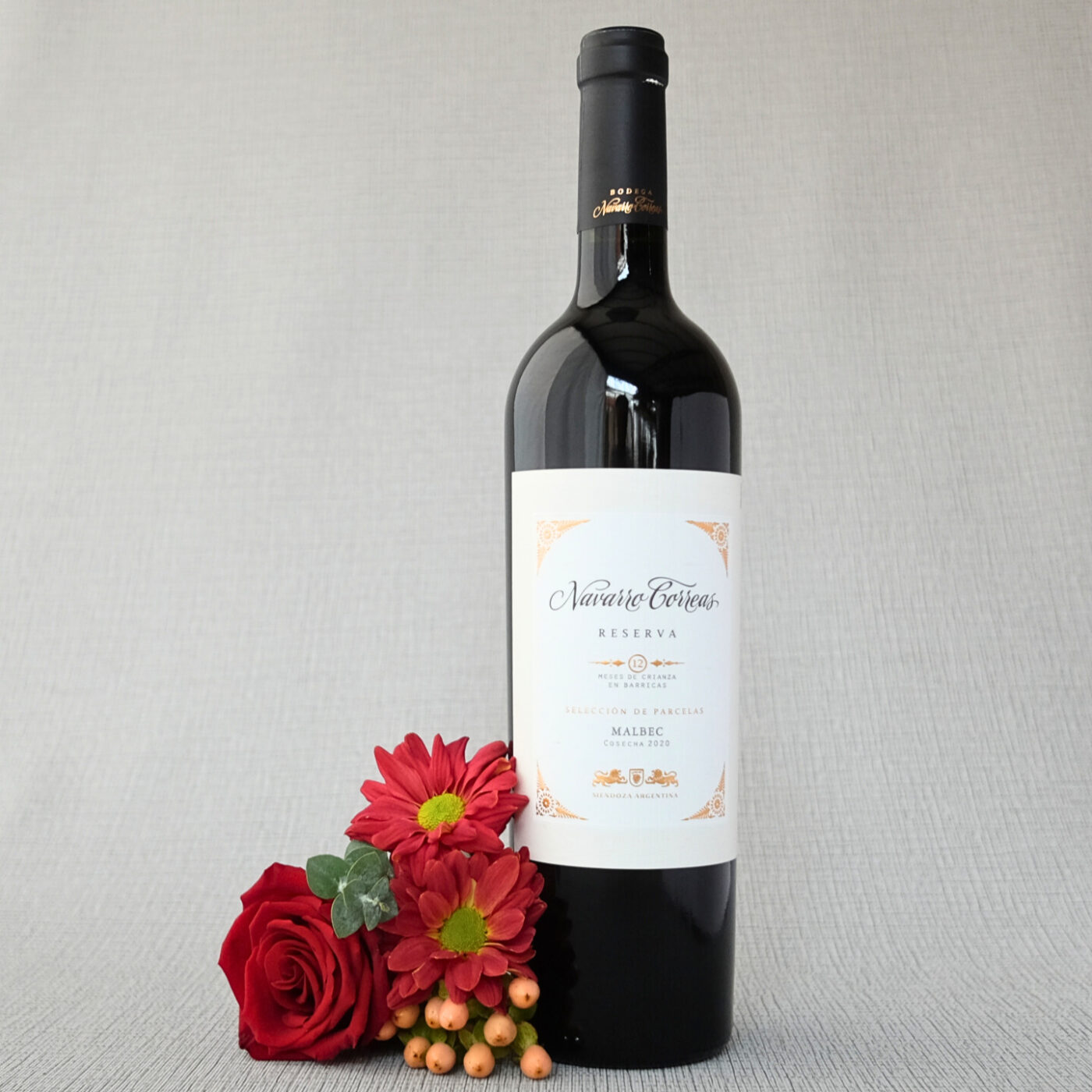 Vino Tinto Malbec Reserva Navarro Correas Botella 750ml